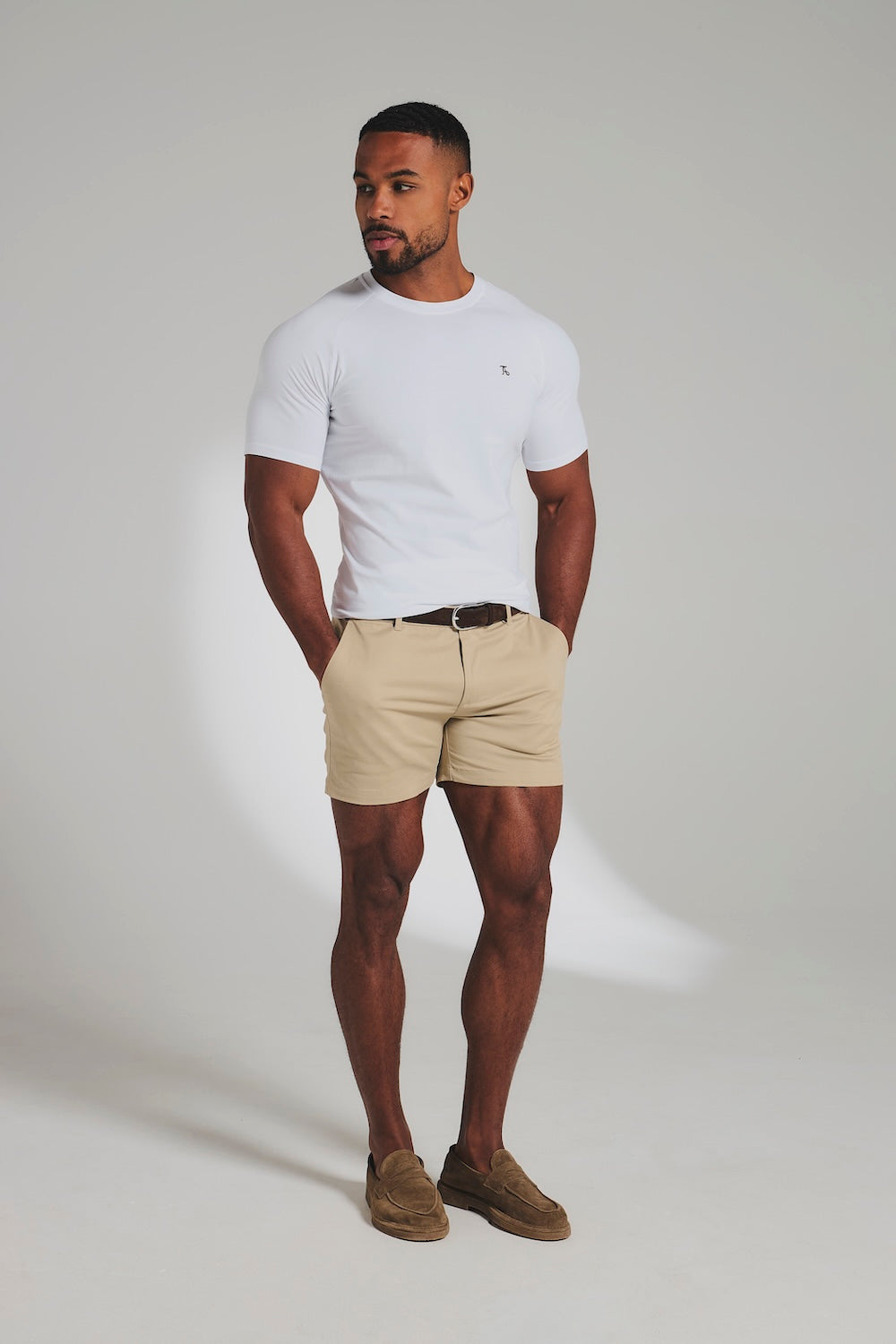 Muscle Fit T-Shirt in White