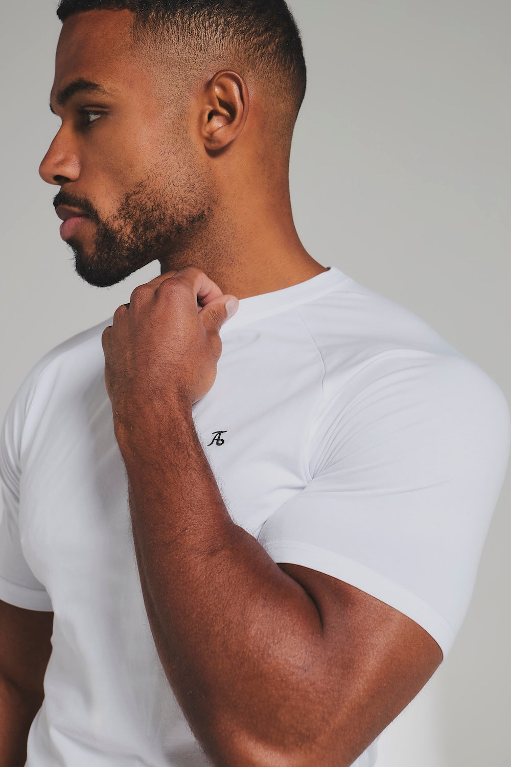 Muscle Fit T-Shirt in White