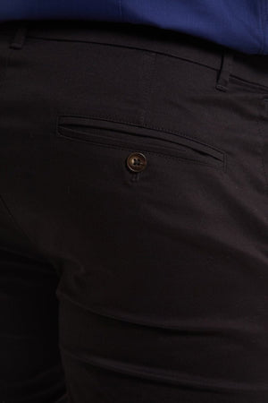 Muscle Fit Chino Shorts in Black - TAILORED ATHLETE - ROW