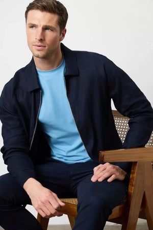 Muscle Fit T-Shirt in Soft Blue