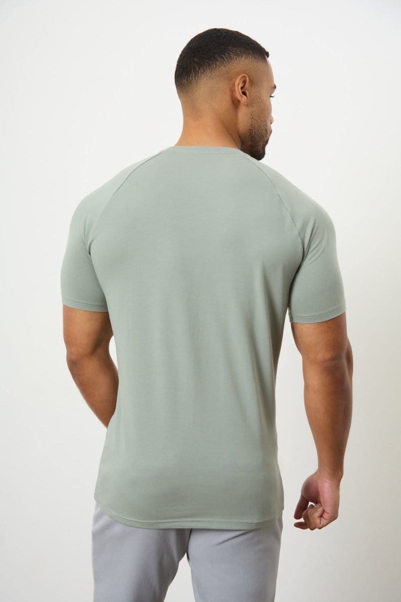 Muscle Fit T-Shirt in Sage - TAILORED ATHLETE - ROW