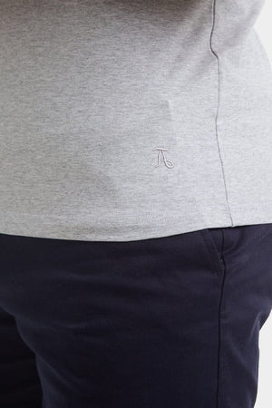 Muscle Fit Vest in Grey Marl - TAILORED ATHLETE - ROW