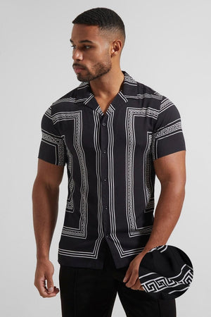 Havana Printed Shirt - TAILORED ATHLETE - ROW