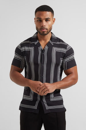Havana Printed Shirt - TAILORED ATHLETE - ROW