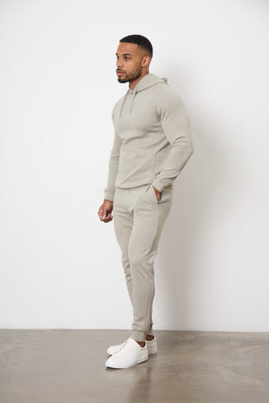 Interlock Hoodie Sweat in Smoky Sage