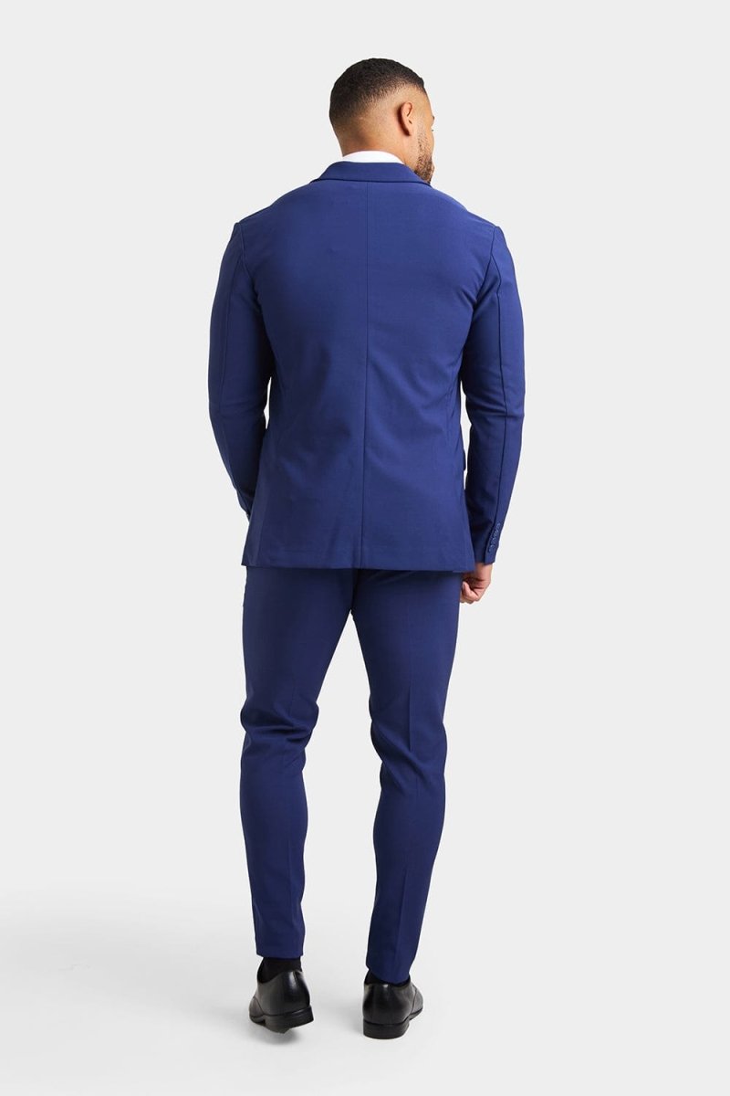 True Muscle Fit Tech Suit Jacket in Ink Blue - TAILORED ATHLETE - ROW