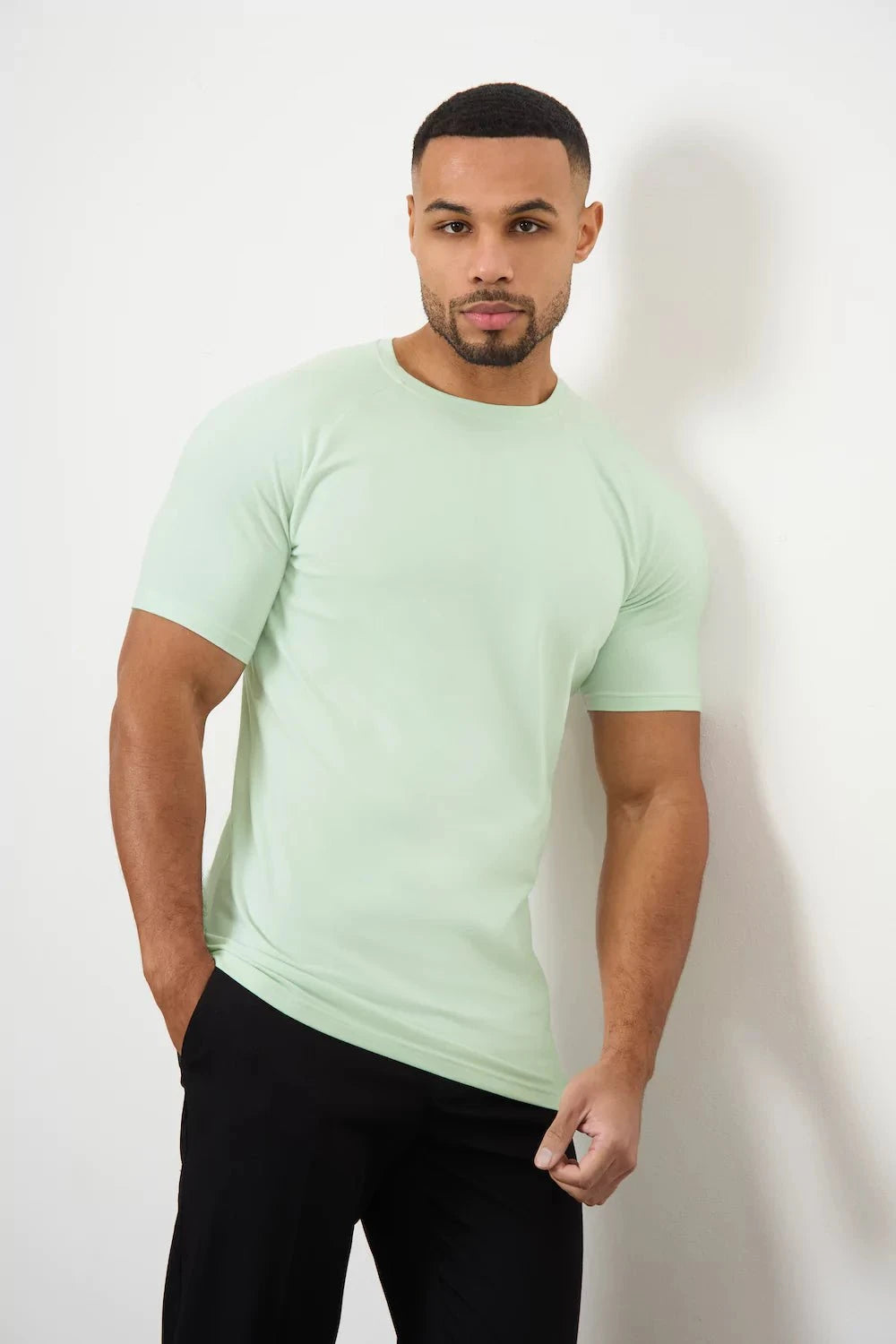 Muscle Fit T-Shirt in Mint