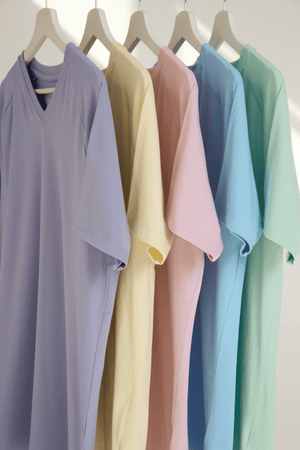 Muscle Fit Summer Essential V-Neck 5-Pack - TAILORED ATHLETE - ROW