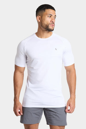 Training Top in White - TAILORED ATHLETE - ROW