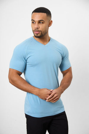 Muscle Fit Summer Essential V-Neck 5-Pack - TAILORED ATHLETE - ROW