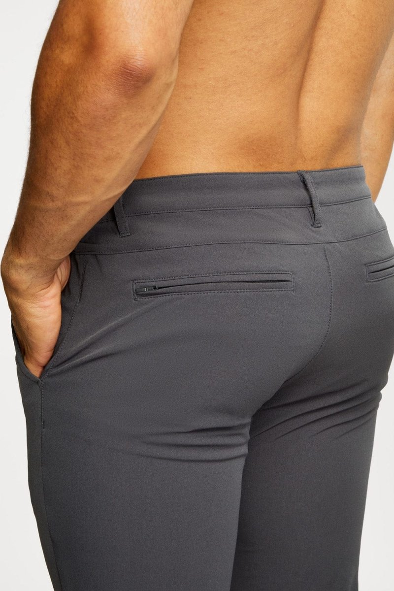 Everyday Tech Trousers in Graphite - TAILORED ATHLETE - ROW