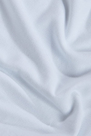 Pique T-Shirt (LS) In White - TAILORED ATHLETE - ROW